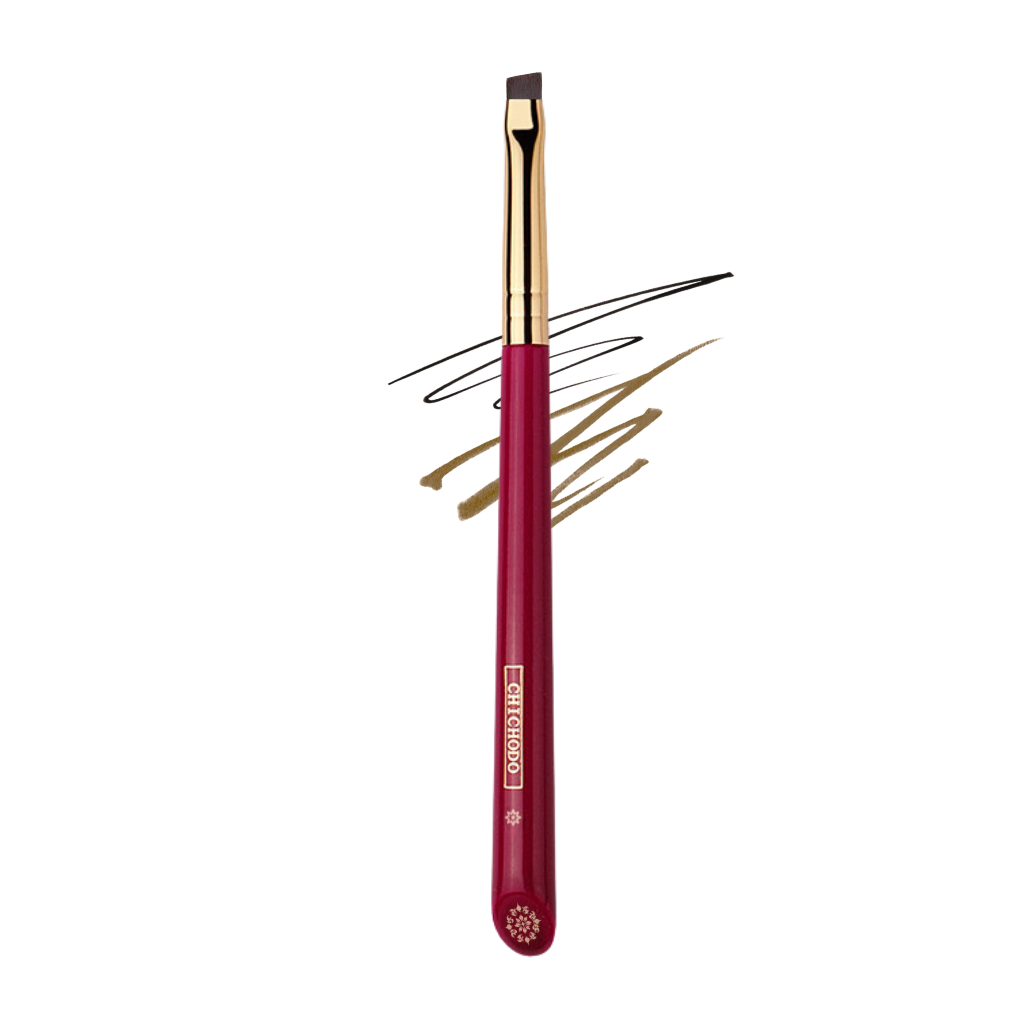 Cọ Kẻ Mắt, Định Hình Chân Mày CHICHODO Liner Brow Brush C119 Sợi Tự Nhiên Sắc Nét, Tém Mày
